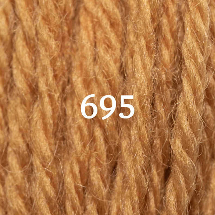 Appletons Wool Yarn - Honeysuckle Yellow 691 - 698