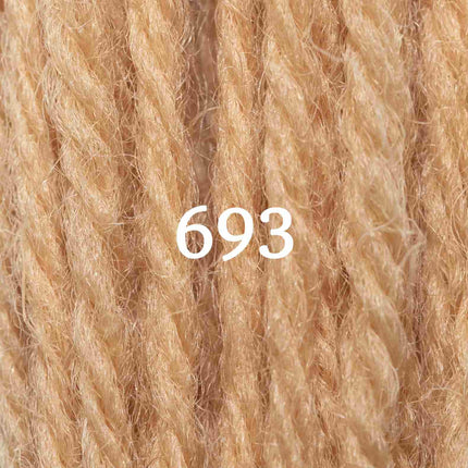 Appletons Wool Yarn - Honeysuckle Yellow 691 - 698