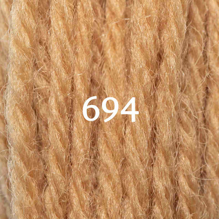 Appletons Wool Yarn - Honeysuckle Yellow 691 - 698