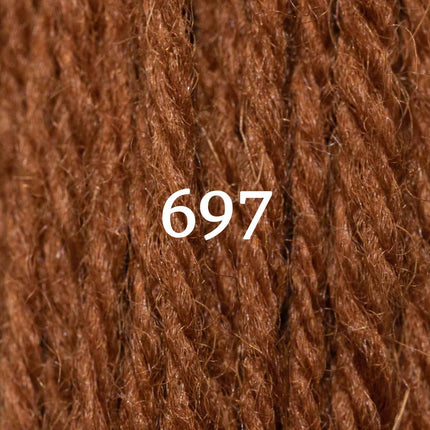 Appletons Wool Yarn - Honeysuckle Yellow 691 - 698