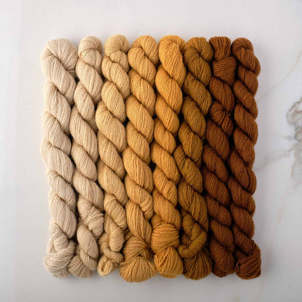 Appletons Wool Yarn - Honeysuckle Yellow 691 - 698