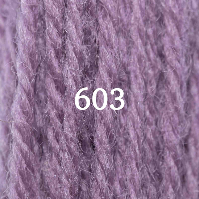 Appletons Wool Yarn - Mauve 601 - 607