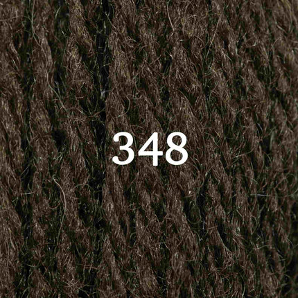 Appletons Wool Yarn - Mid Olive Green 341 - 348