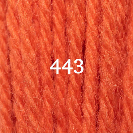 Appletons Wool Yarn - Orange Red 441 - 448