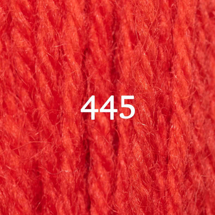 Appletons Wool Yarn - Orange Red 441 - 448