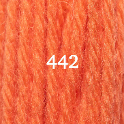 Appletons Wool Yarn - Orange Red 441 - 448
