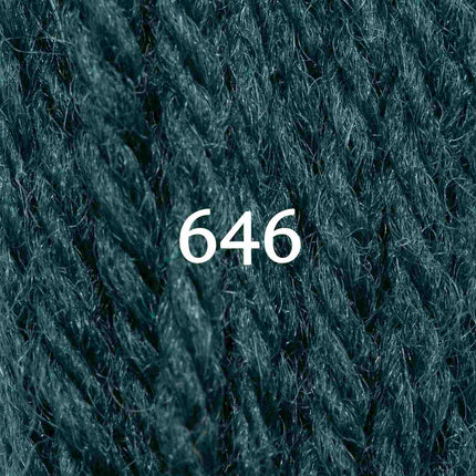 Appletons Wool Yarn - Peacock Blue 641-647