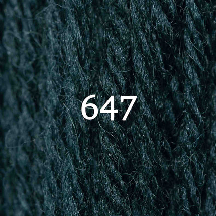 Appletons Wool Yarn - Peacock Blue 641-647