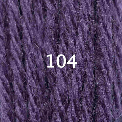 Appletons Wool Yarn - Purple 101 - 106