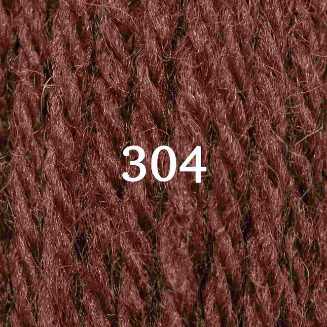 Appletons Wool Yarn - Red Fawn 301 - 305