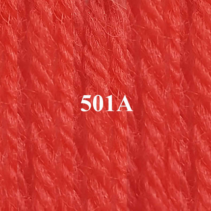 Appletons Wool Yarn - Scarlet 501 - 505