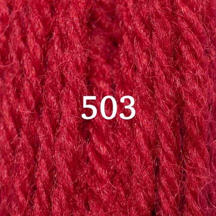 Appletons Wool Yarn - Scarlet 501 - 505