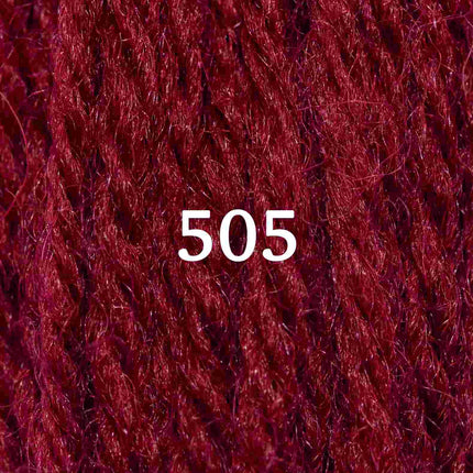 Appletons Wool Yarn - Scarlet 501 - 505