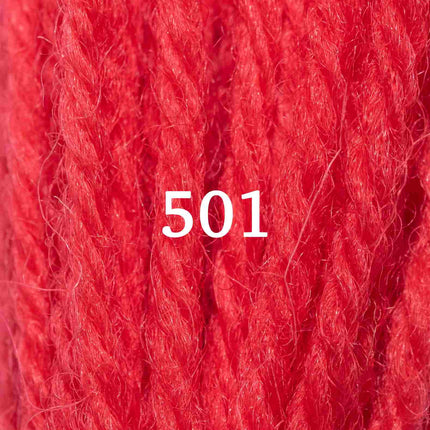 Appletons Wool Yarn - Scarlet 501 - 505