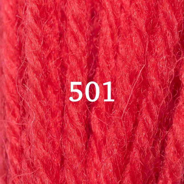 Appletons Wool Yarn - Scarlet 501 - 505