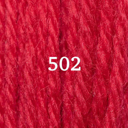 Appletons Wool Yarn - Scarlet 501 - 505