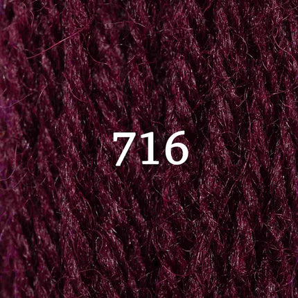 Appletons Wool Yarn - Wine Red 711 - 716