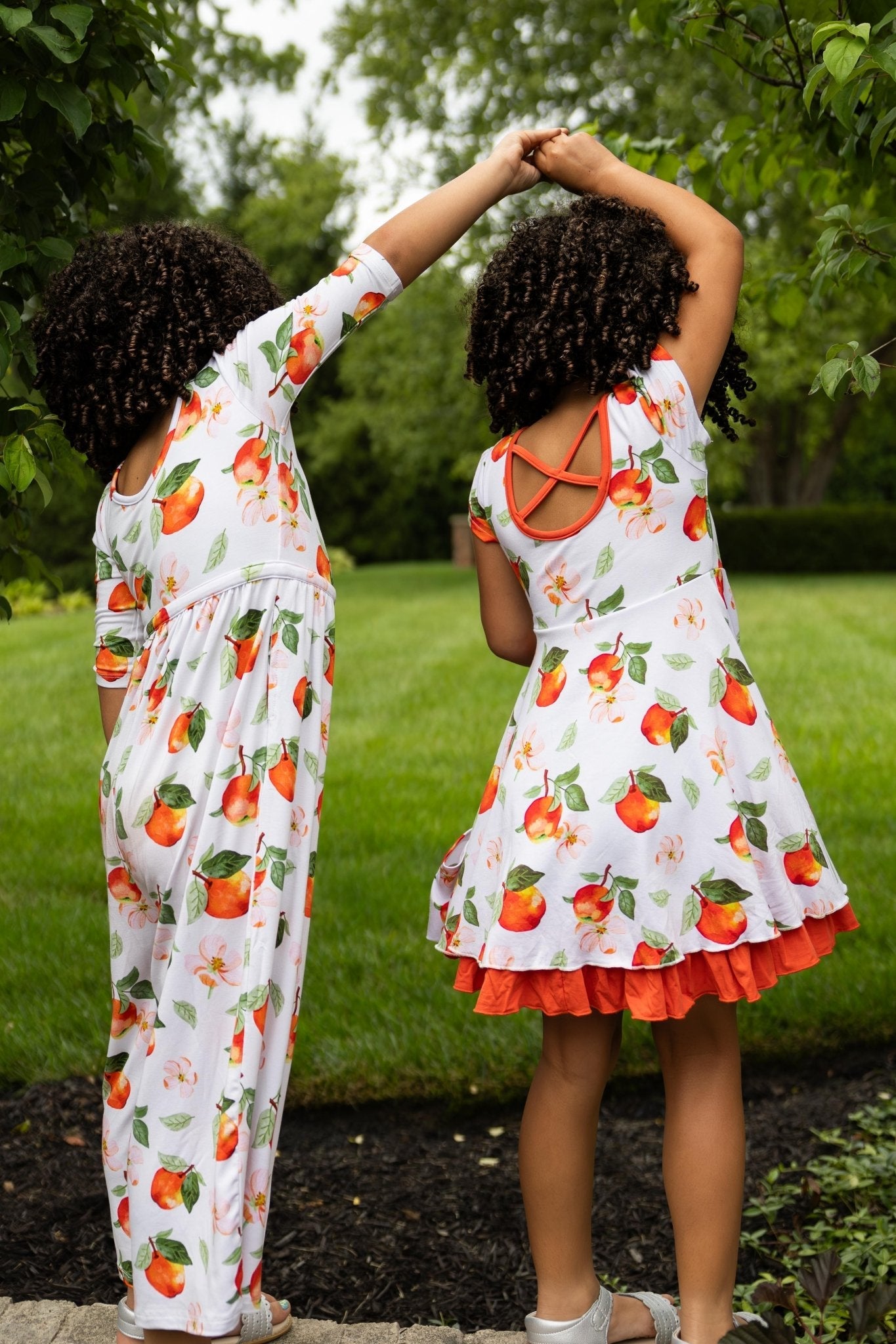 Awesome Apples Wide Leg Romper