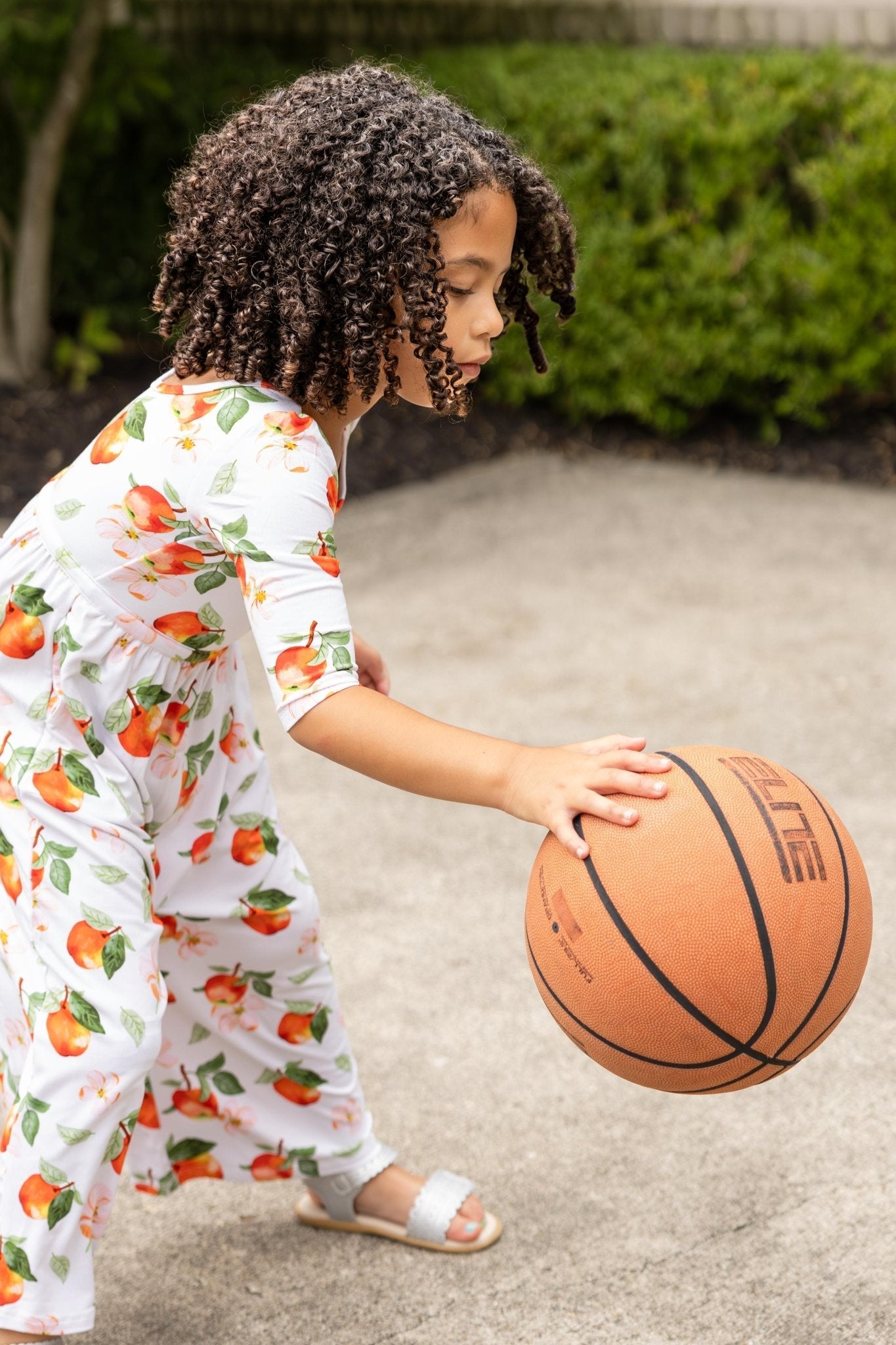 Awesome Apples Wide Leg Romper