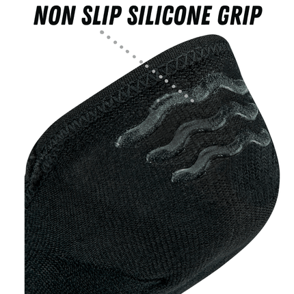 Bamboo Sports Super Low Cut No Show Bamboo Rayon Socks- Breathable, Moisture Wicking, Odor Eliminating, 4 Pair