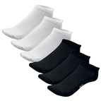 Black and White / Extra Large / 6 Pack