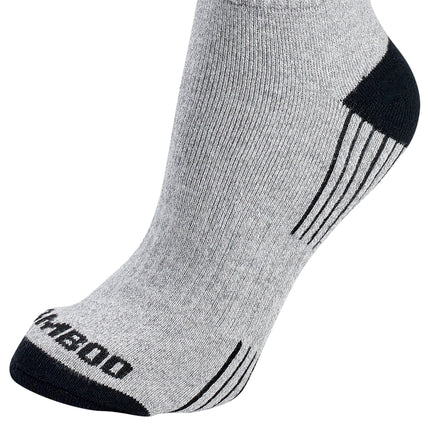 Premium Bamboo Rayon Quarter High Crew Socks
