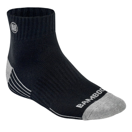 Premium Bamboo Rayon Quarter High Crew Socks