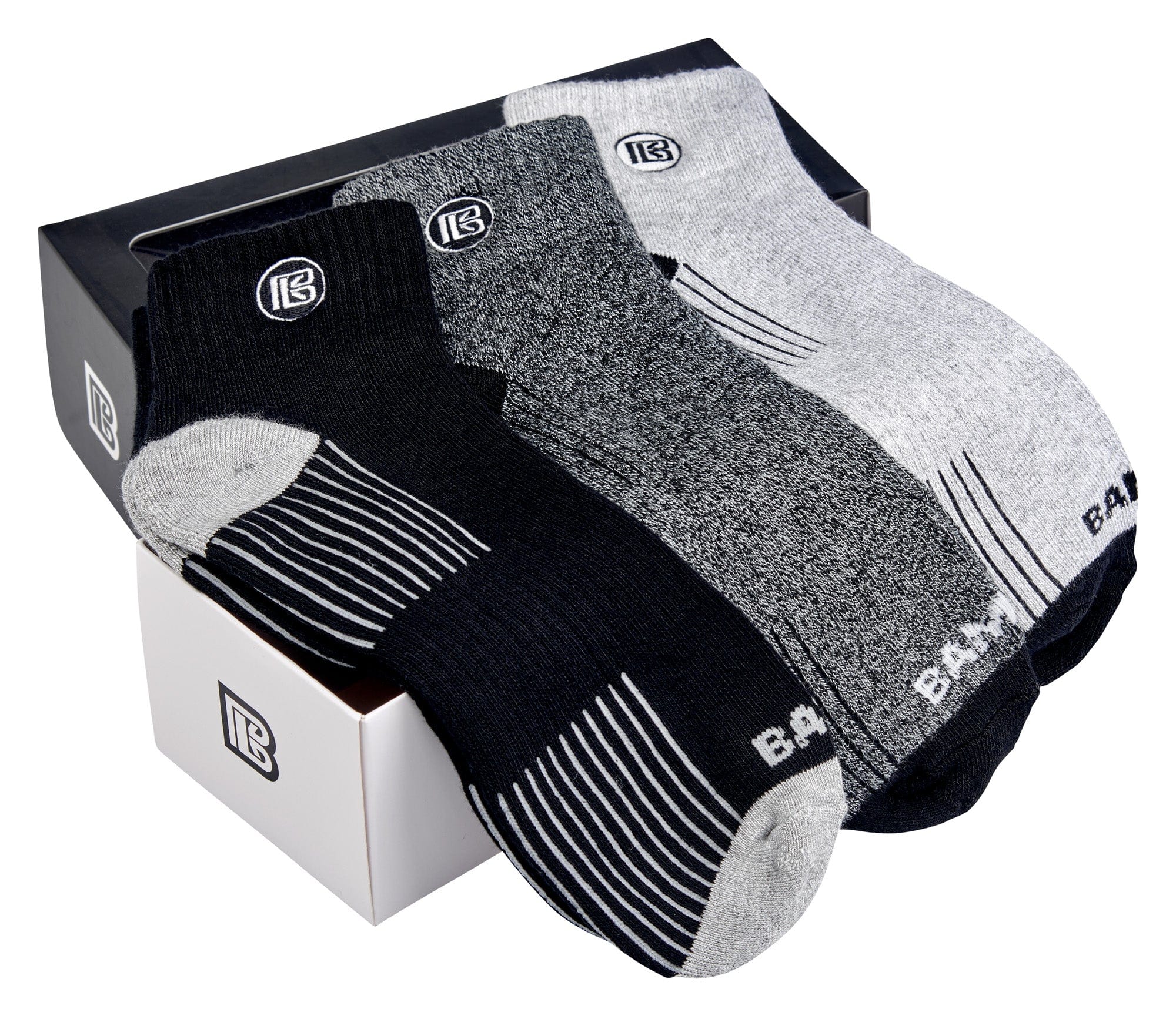 Premium Bamboo Rayon Quarter High Crew Socks