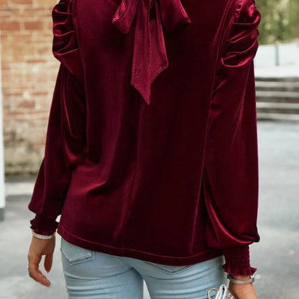 Robyn's Velvet Blouse