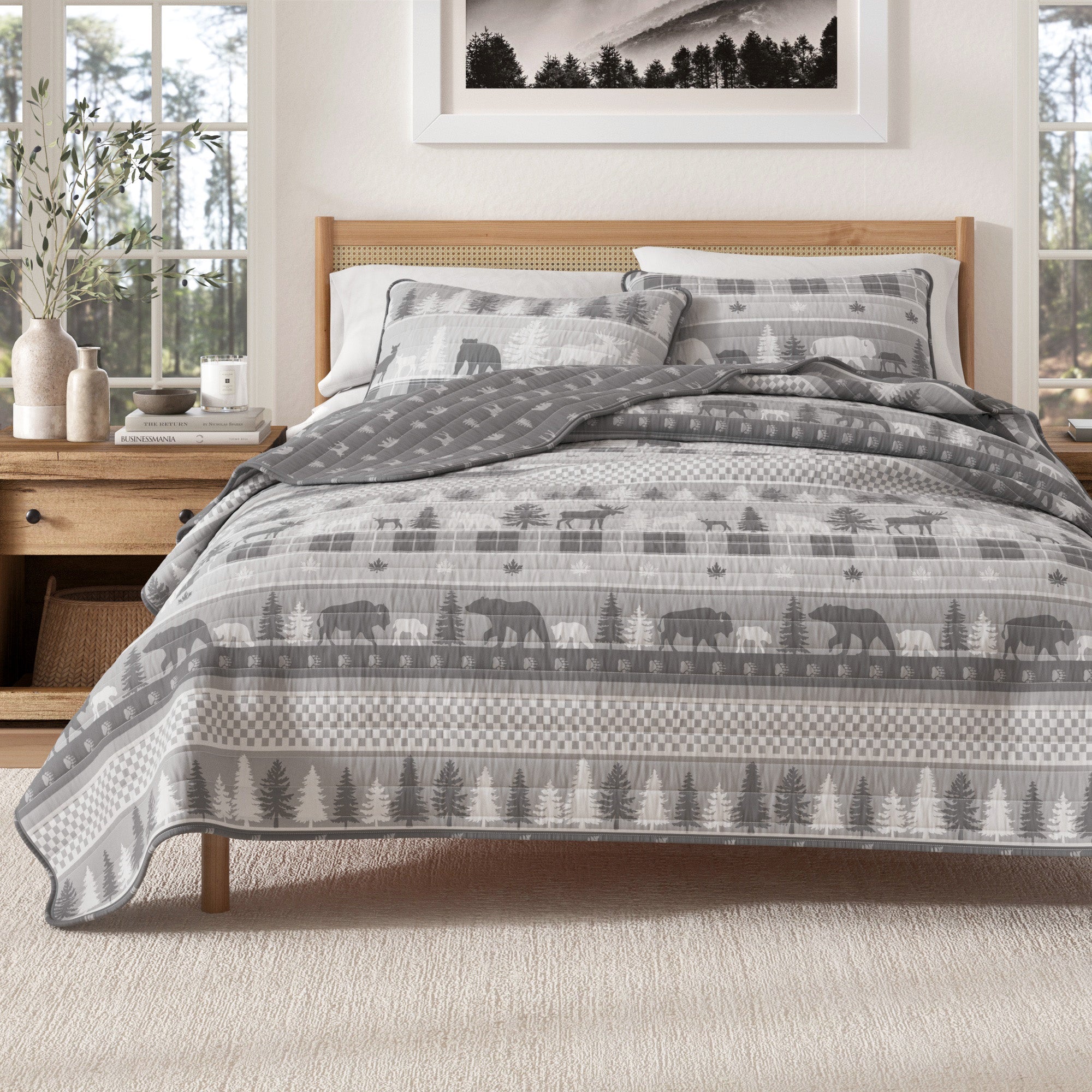 Rustic Landscape Quilt Set - Matthew Collection