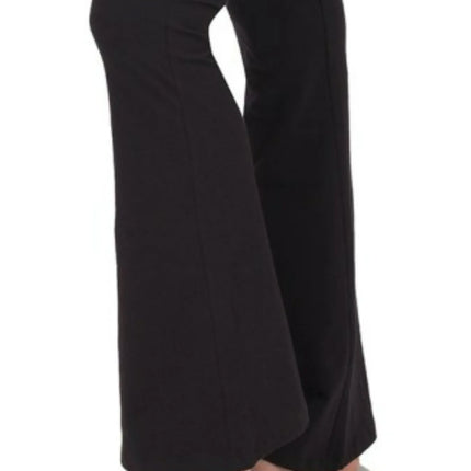 Wide Waistband Yoga Flare Pants