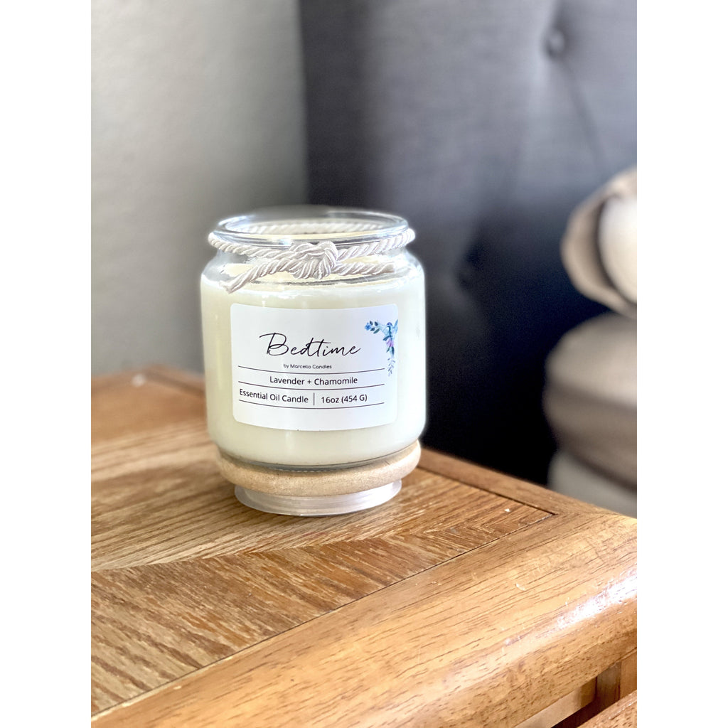 Bedtime Lavender + Chamomile Aromatherapy Candle