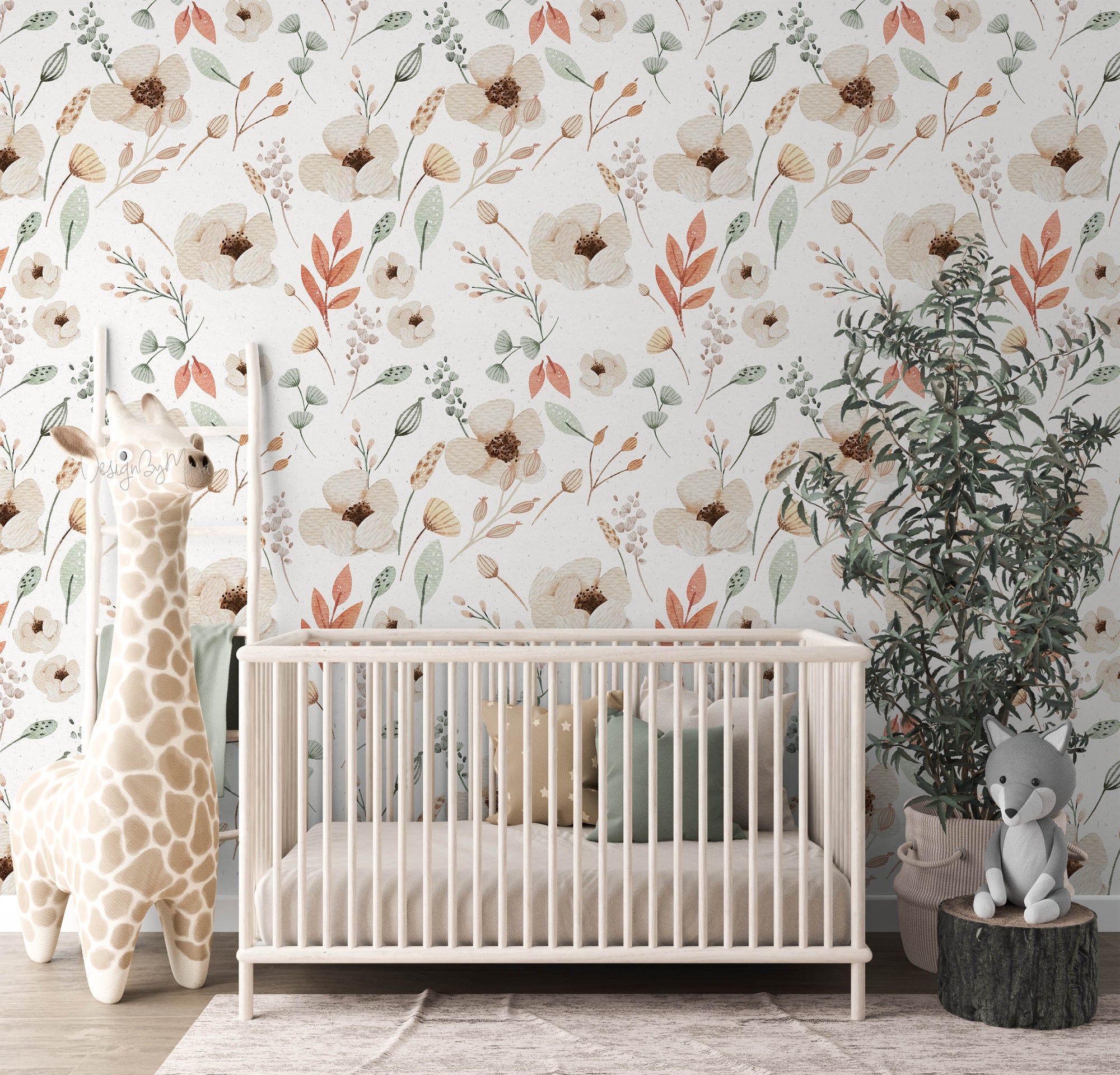 Alphabet Wallpaper - Nursery Wall Decor Wallpapers