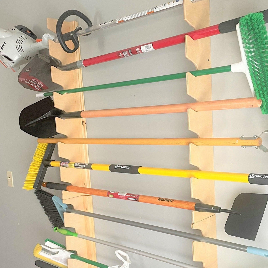Garage Yard Tool Rack, Yard Tool Storage Rack