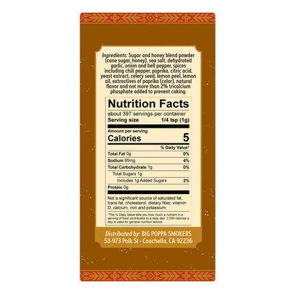 Big Poppa's Sweet Money Seasoning - 14oz