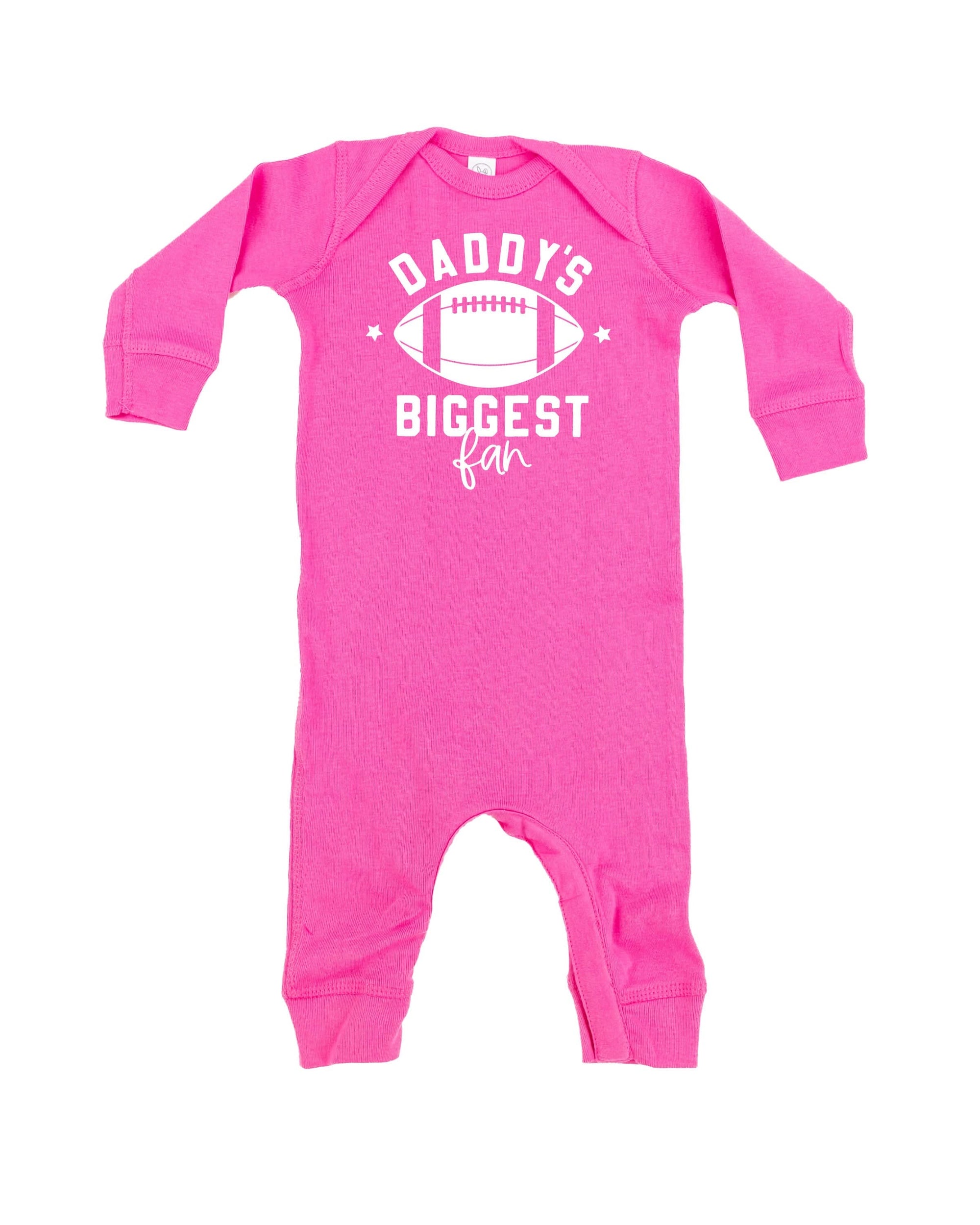 Daddy's Biggest Fan - (Choose your Sport) - Baby Sleeper