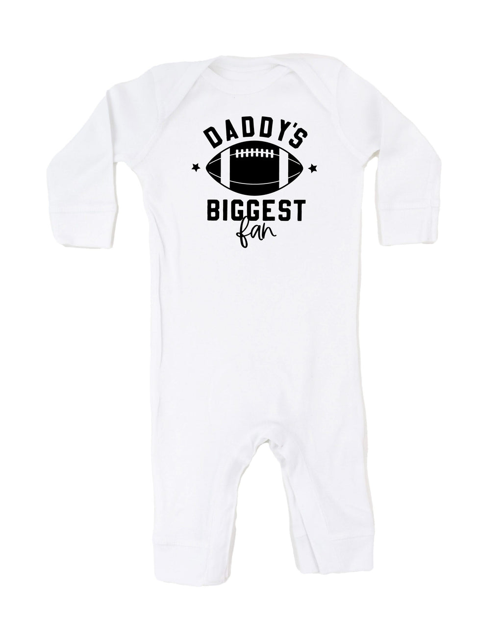 Daddy's Biggest Fan - (Choose your Sport) - Baby Sleeper