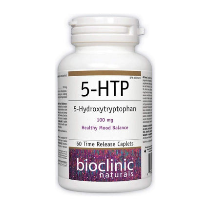 Bioclinic Naturals - 5-HTP (5-Hydroxytryptophan) 60 Time Release Caplets