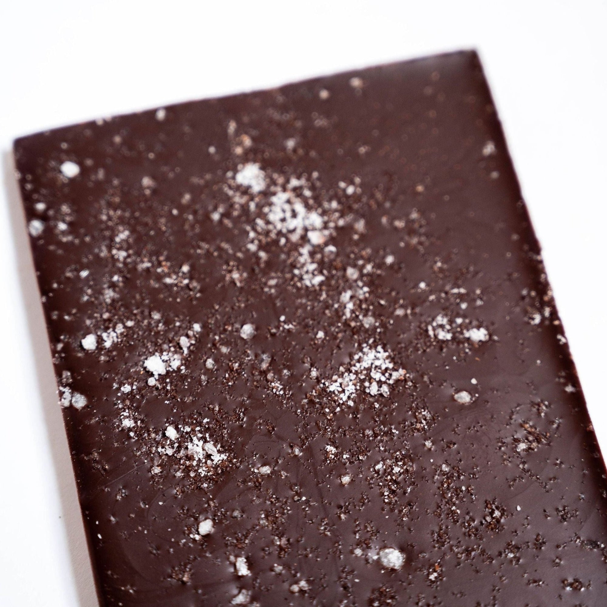 Organic Dark Chocolate Maine Sea Salt Bar