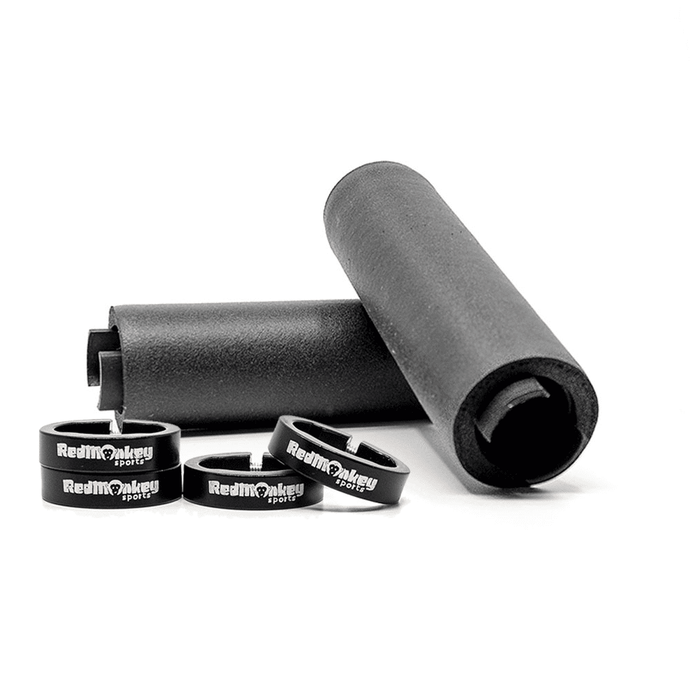 klampz lock-on silicone grips - Black Only