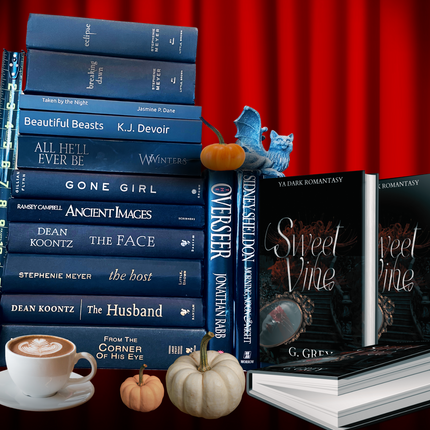 Black Spines - Decor you love to read - Surprise Signed Dark Romance Books in the Mix! Modern & Modern-Classics