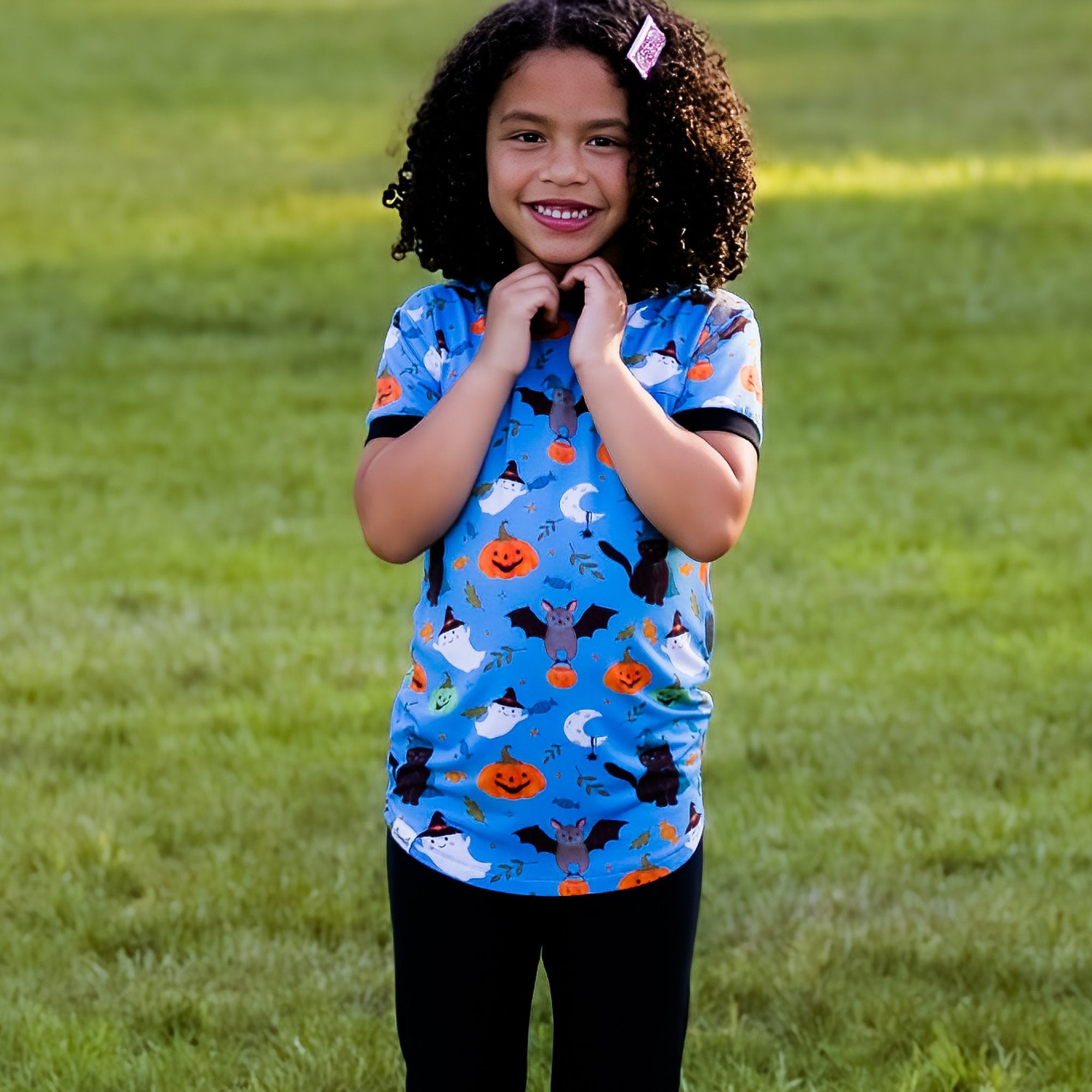 Boo! Short Sleeve Tunic