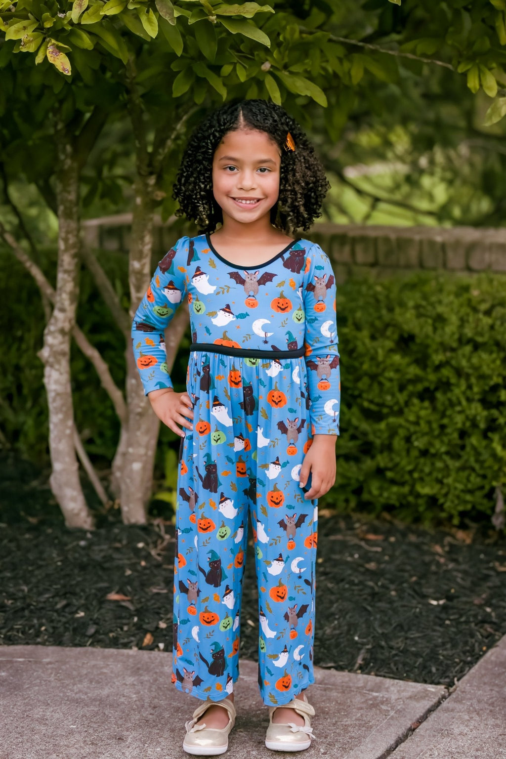 Boo! Wide Leg Romper