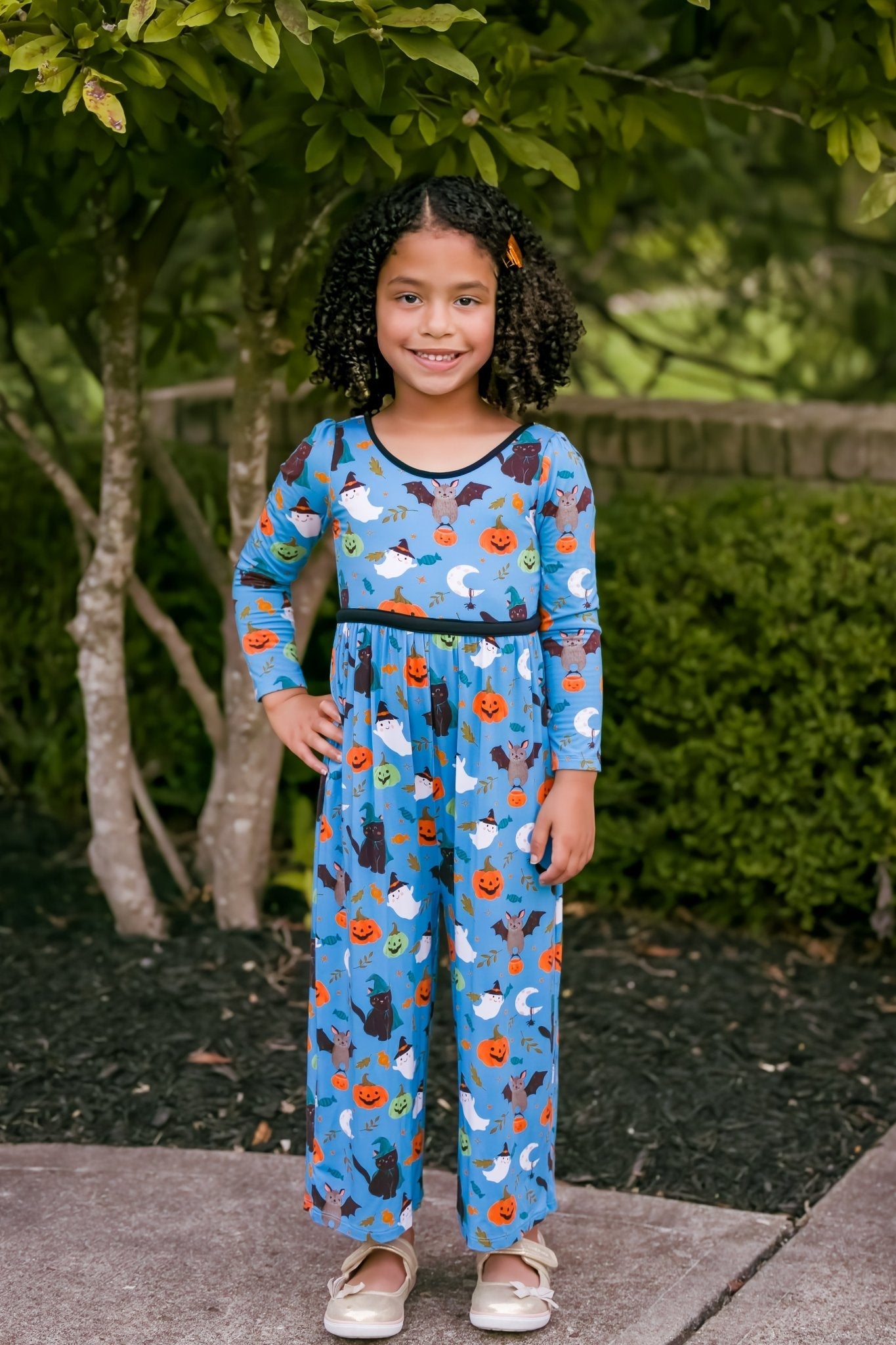 Boo! Wide Leg Romper