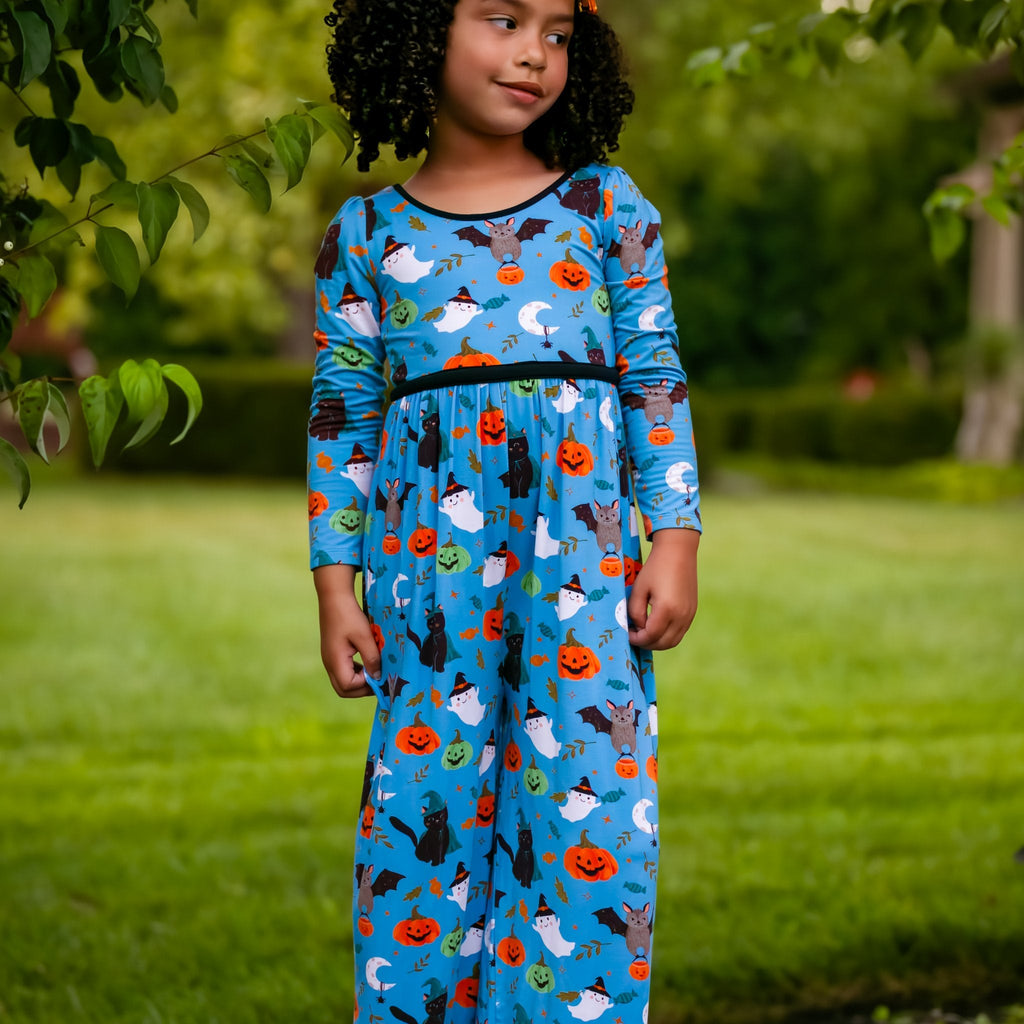Boo! Wide Leg Romper