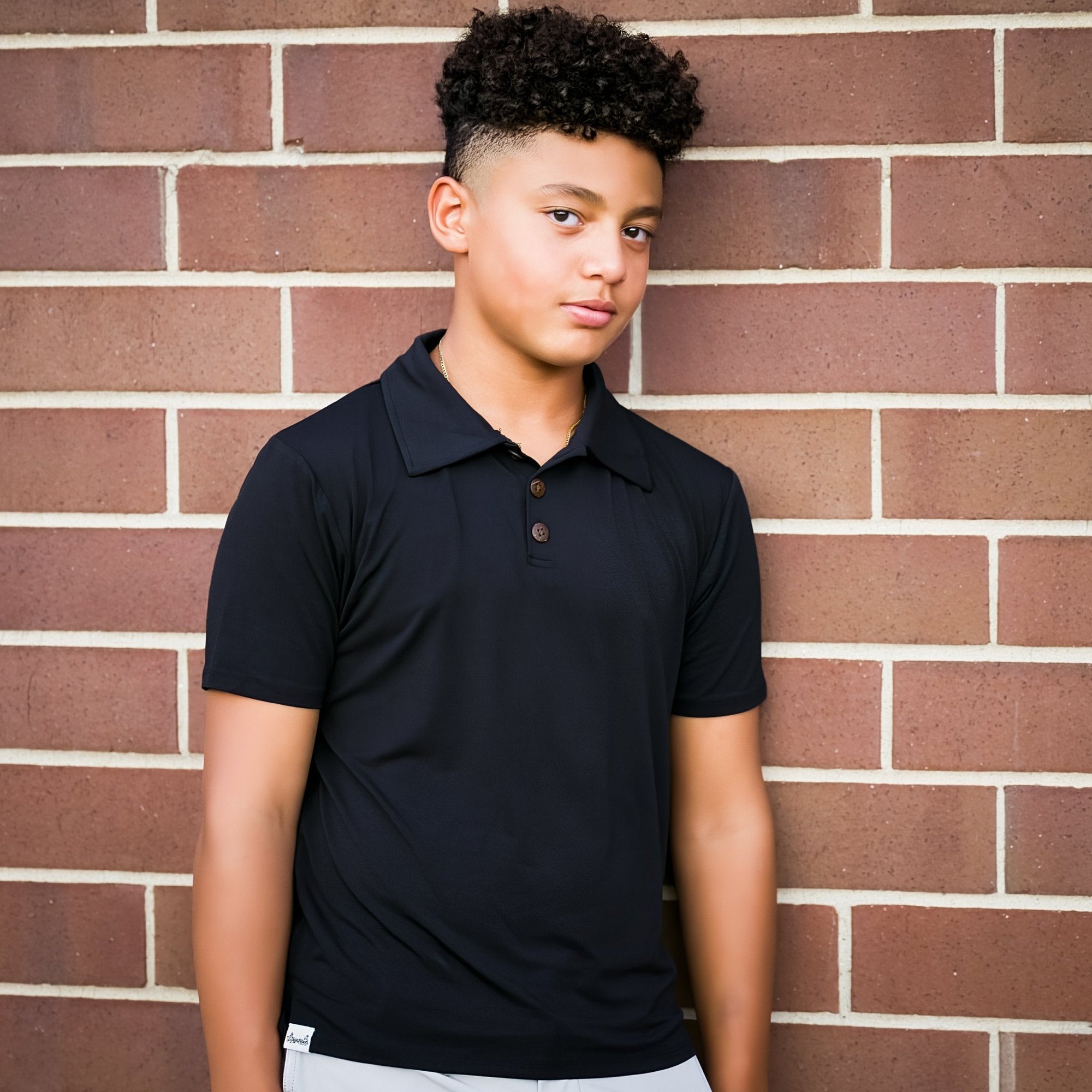 Boys Polo in Moonless Night