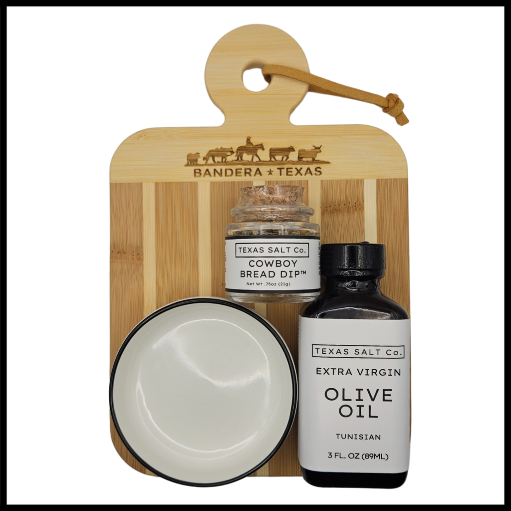 Texas Salt Co Bread Dip Gift Set