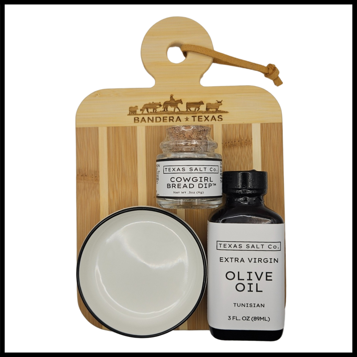 Texas Salt Co Bread Dip Gift Set