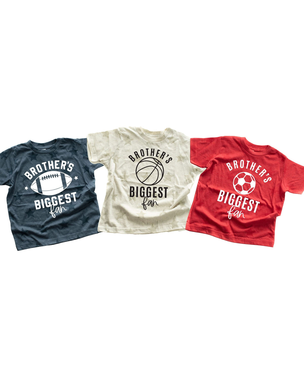 Brother's Biggest Fan - (Choose Your Sport) - Child STAR Tee