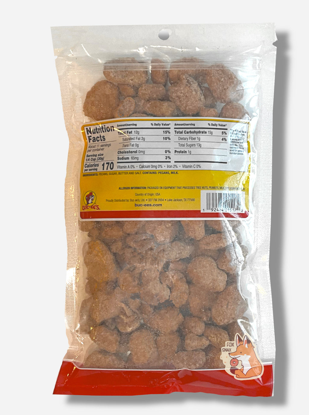 Buc-ee's Butter Toffee Pecans